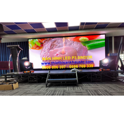 MÀN HÌNH LED P3.0 TRONG NHÀ SIÊU NÉT